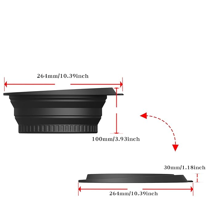 2-Piece Face Ice Bath Bowl Set– Foldable Face Basin with Built-In Ice Tray and 1 Ice Roller for Skincare Massage – Foldable & Portable Bowl for Home Ice Water Facials