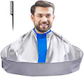 SZHSTC Hair Cutting Haircut Cape, Haircut Cape Apron Waterproof Hair Cloak Umbrella Capes for Adults, Barber Cape with 1PCS Black Comb