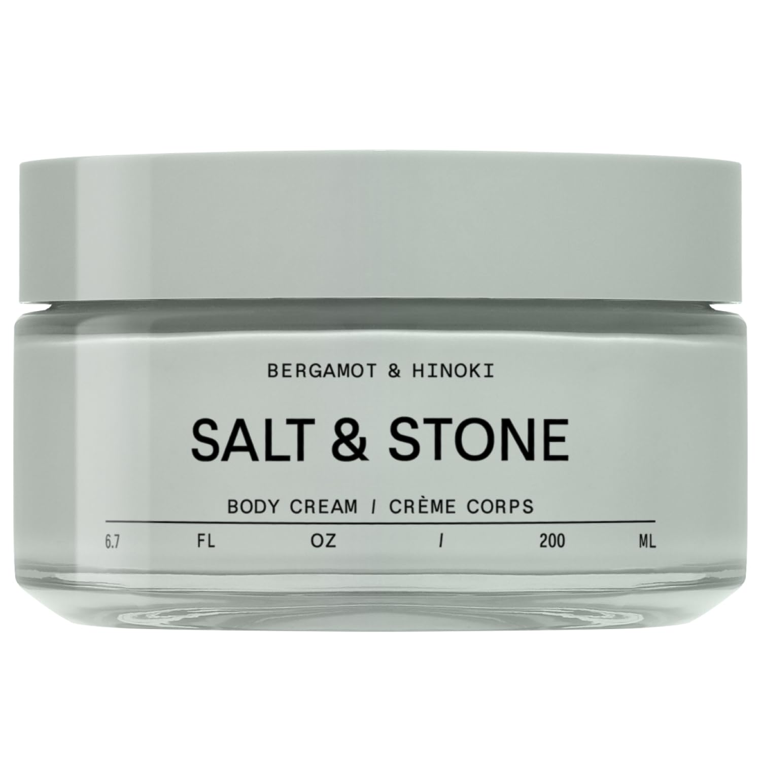 Salt & Stone Body Cream for Women & Men Bergamot & Hinoki 6.7 fl oz