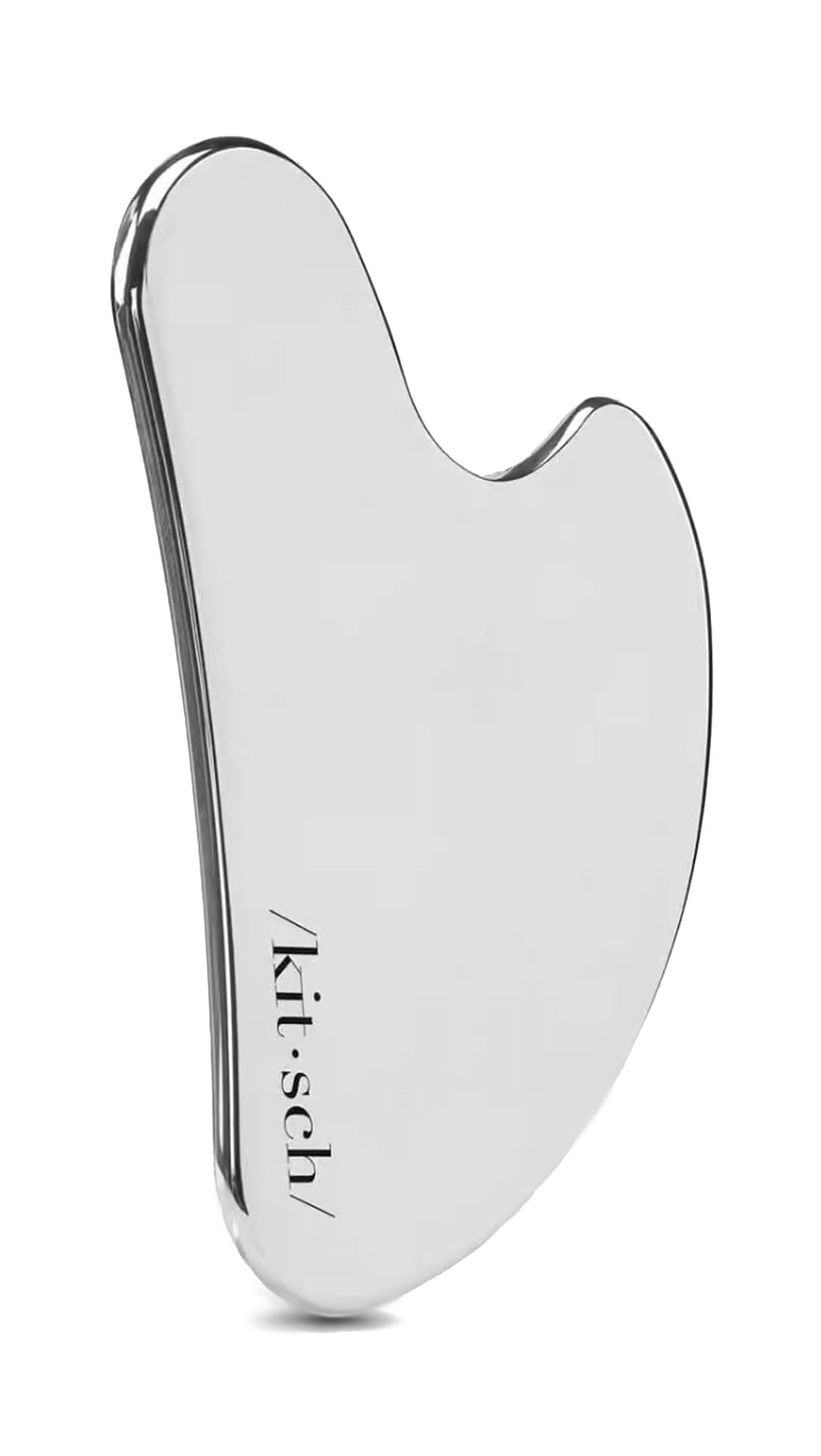 Kitsch Stainless Steel Guasha Tool for Face - Silver