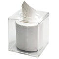Square Clear Acrylic Tissue Box Covers, Big Bathroom Facial Napkin Box Holders, Table Clear Dryer Sheet Dispenser for Bathroom, Kitchen and Cars