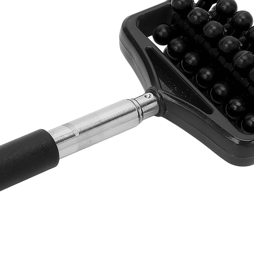 Ymiko Massage Stick for Men and Women – Telescopic Granular Body Roller for Neck, Back, Legs – Black