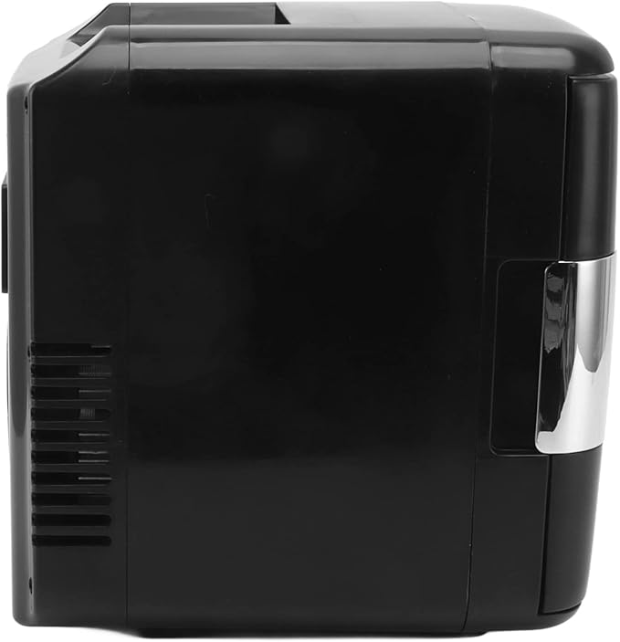 4L 6 Can Mini Portable Fridge for Cosmetics, Baby Products, and More with Removable Shelf and Cooling/Heating Functionality(US)
