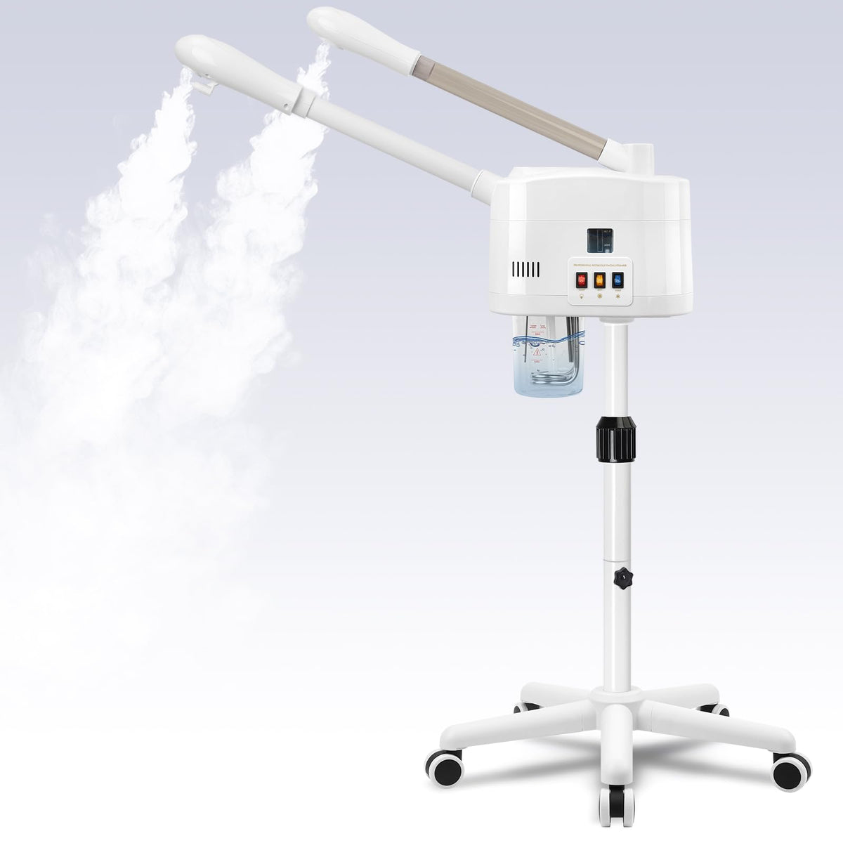Professional Facial Steamer for Deep Cleaning and Hydration, More Steam