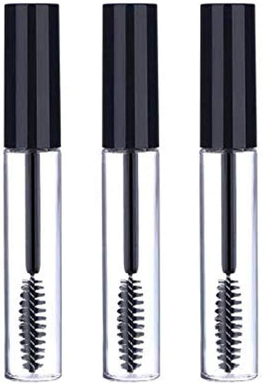 Sinen 3pcs 10ml Empty Mascara Tube Wand Eyelash Cream Container Bottle