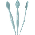 Blackhead Remover Tool, 3-in-1 Face Scrubber, Silicone Scrub Lip Brush, Double Side Lip Exfoliating, Nose Clean Blackhead Removal Brushes (3 Pcs Lip Scrub Brush)