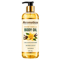 Aromatico Warm Vanilla Nourishing Body Oil for Women, Travel Size, 4 Fl Oz