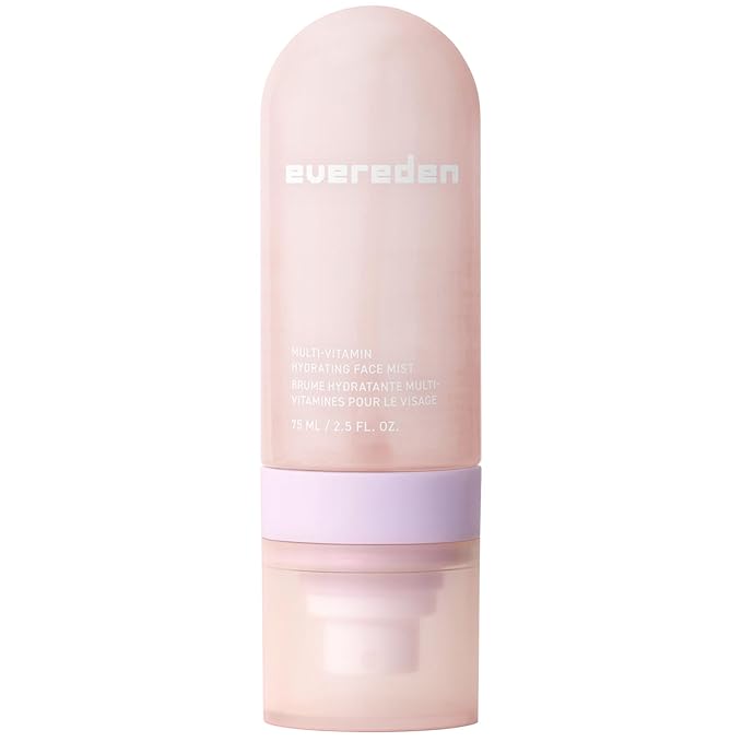 Evereden Kids Multi-Vitamin Hydrating Face Mist | Nourishing Face Spray, Preppy Skincare Essential for Ages 6+ | Clean Formula Safe for Sensitive Skin | Multi-Vitamin Complex, Peach & Mango Juice