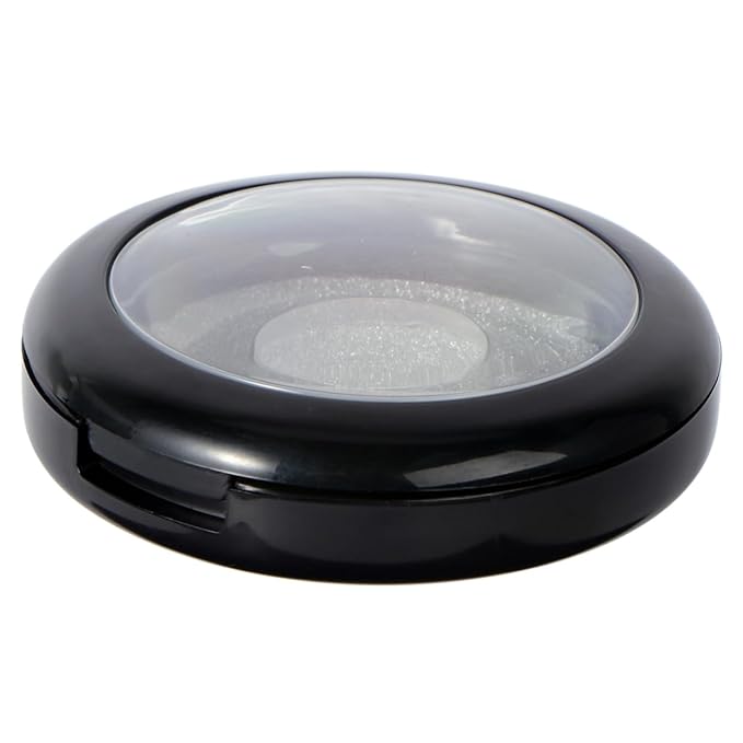 FOMIYES Round False Eyelash Case Plastic Eyelash Packaging Box Organizer and Storage for Home Use Random Color
