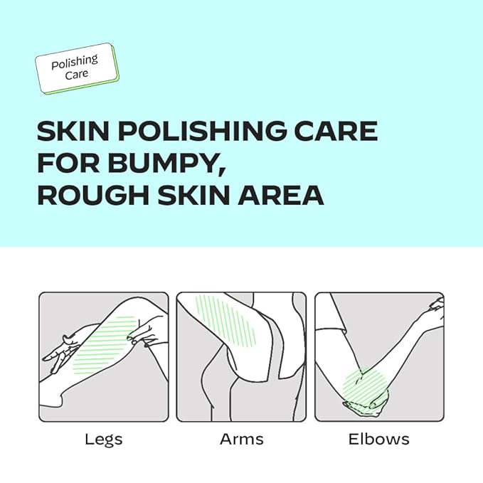b.clinicx Skin Polishing Body Lotion (10.14 fl oz / 300ml) - Exfoliating Body Lotion With PHA 5%, Resurface Bumpy Skin, Lightweight Moisturizing Body Cream, Korean Skin Care
