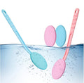 Eyxformula Lotion Applicator for Back with 2 Pads, 14.6 Inch Long Handle