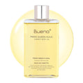 Bueno+ Paris Queen Huile Carrot Body Oil | Fast-Absorbing Non-Greasy Glow Formula | Brightens & Hydrates with Carrot Extract & Beta-Carotene | Fresh Green Floral Scent | All Skin Types | 6.7 Fl Oz