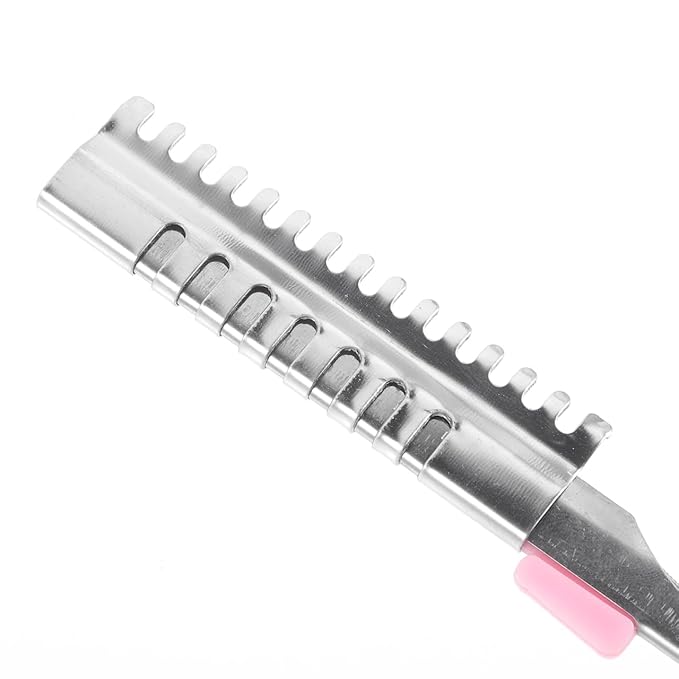 PACKOVE Vintage Manual Straight Razor for Men Foldable Hair Cutting Razor Beard Shaping Tool Eyebrow Trimmer for Salon and Home Use