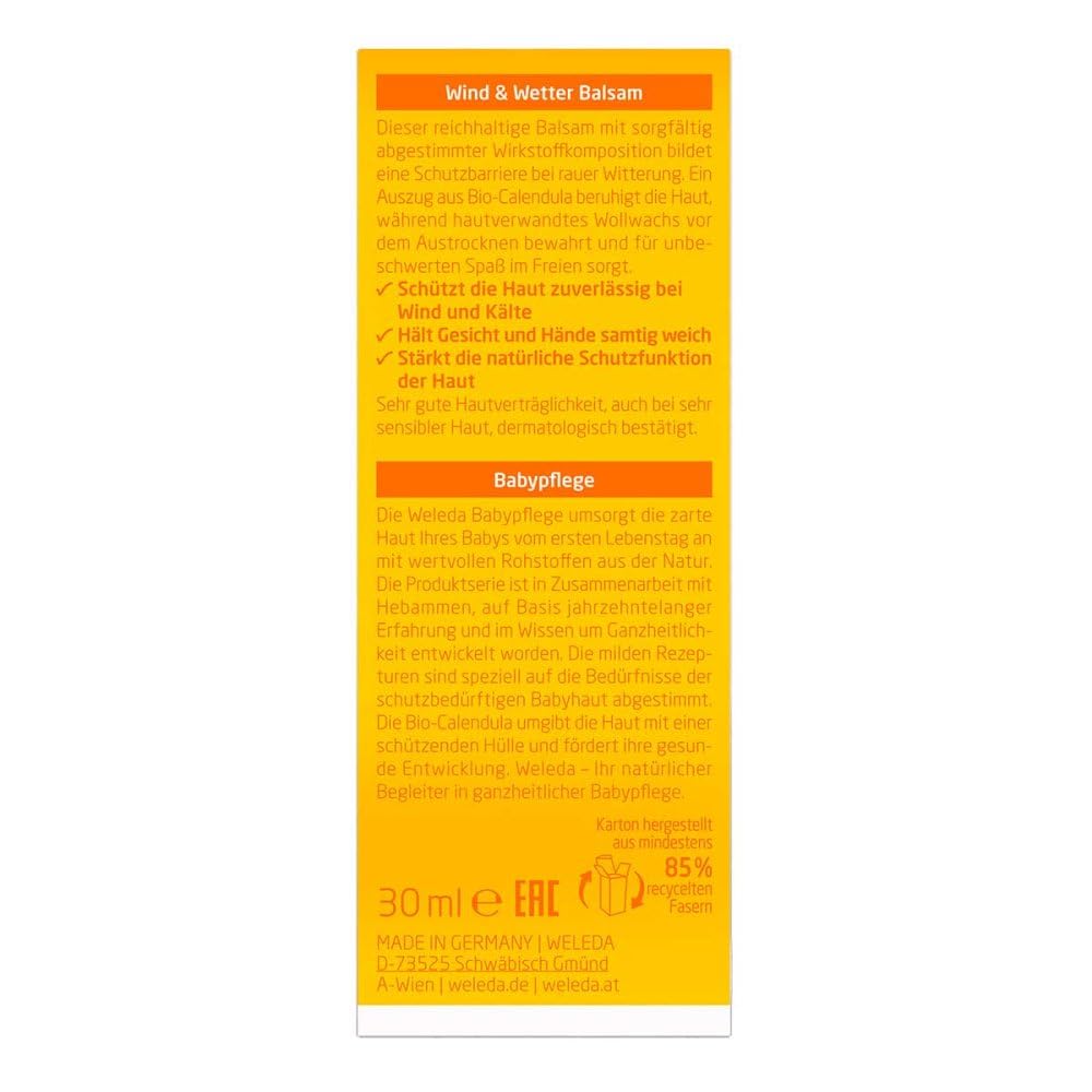 Weleda: Calendula Baby Weather Protection Cream, 1 oz