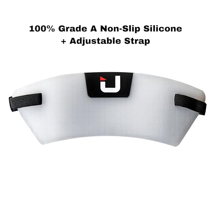 EdgUp Neckline Shaving Template for Men – Hands-Free DIY Haircut & Fade Guide, Flexible Silicone Neckline Trimmer Stencil, Original Since 2012