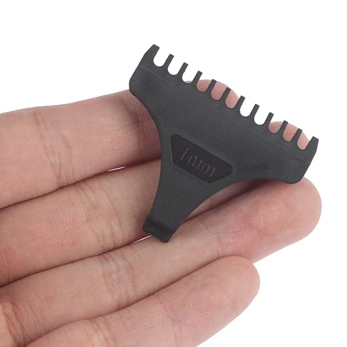 8 Pack Hair Clipper Limit Comb Guide 1MM 2MM 3MM Guides Set with Protection Guard Cover for Vintage T9 Height 31mm 32mm T-Blade Electric Trimmer Cordless Shaver Outliner Edger Detailer