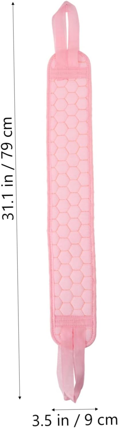 LIFKOME 2pcs Exfoliating Bath Strap Scrubber Back Cleaning Glove for Deep Cleansing and Relaxation for Spa Massages and Daily Bathing