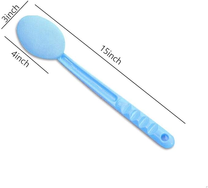 Eyxformula 2 Pcs Back Lotion Applicator with Long Handle & 2 Replacement Pads for Self-Tanning, Sunscreen, Cream, Moisturizer – Easy Reach Body Lotion Applicator for Back, Feet & Hard-to-Reach Areas