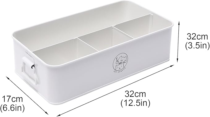 Duimbok Dog Cat Grooming Supplies Organizer, Pet Grooming Tote Bag Perfect for Dog Hair Vacuum & Grooming Tool Kit Accessories,Multi-Functional Pet Organizers and Storage for Home, Travel