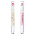 SASSYTIP Ceramic Cuticle Pusher & Oil Pen, 2ml Rose + Fragrance Free Scented Nail Care Pen, Gentle Cuticle Remover for Dry & Damaged Nails, Moisturize Strengthen Brighten (Pink3.0&Beige3.0)