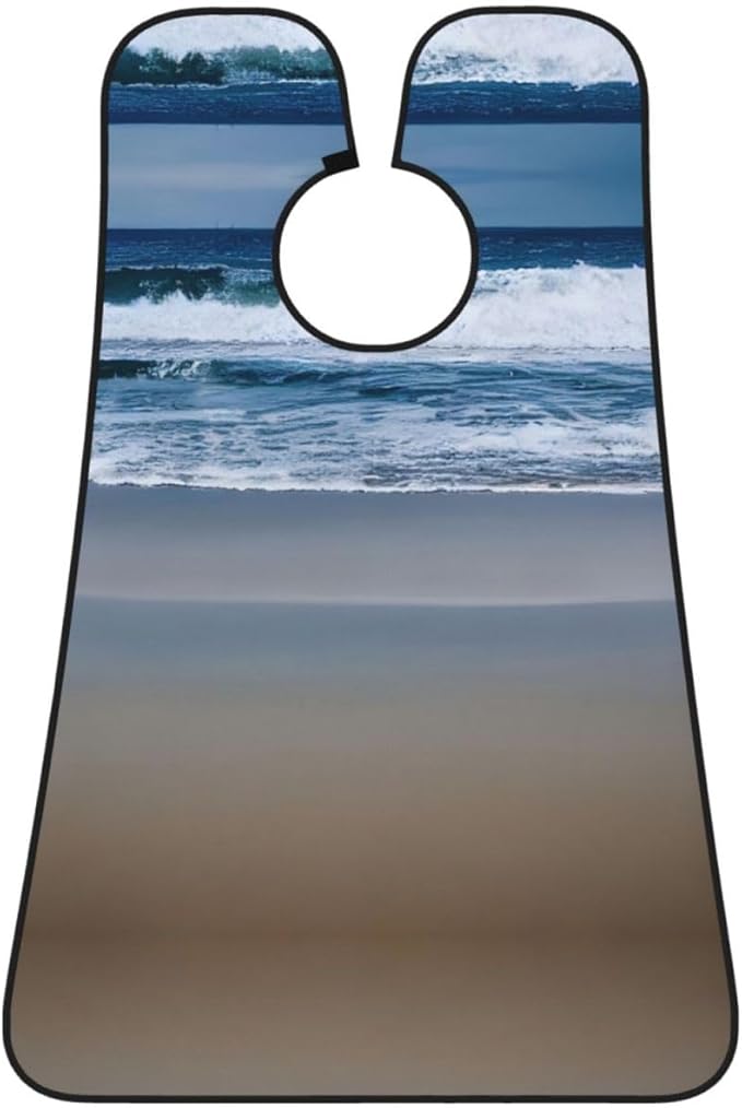 Colorful Giraffe Fans Lovers Print Beard Bib Shaving Apron, Beard Hair Trimming Cape Gift For Dad