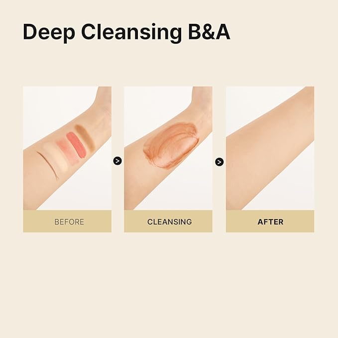 Herna Rice Pore Care PHA Blackhead Remover Cleansing Oil - Makeup & Blackhead Remover, Pore Care with PHA & 10 Seed Oils, Lightweight Pore Cleanser, for Normal & Oily Skin 5.07fl.oz(150ml)