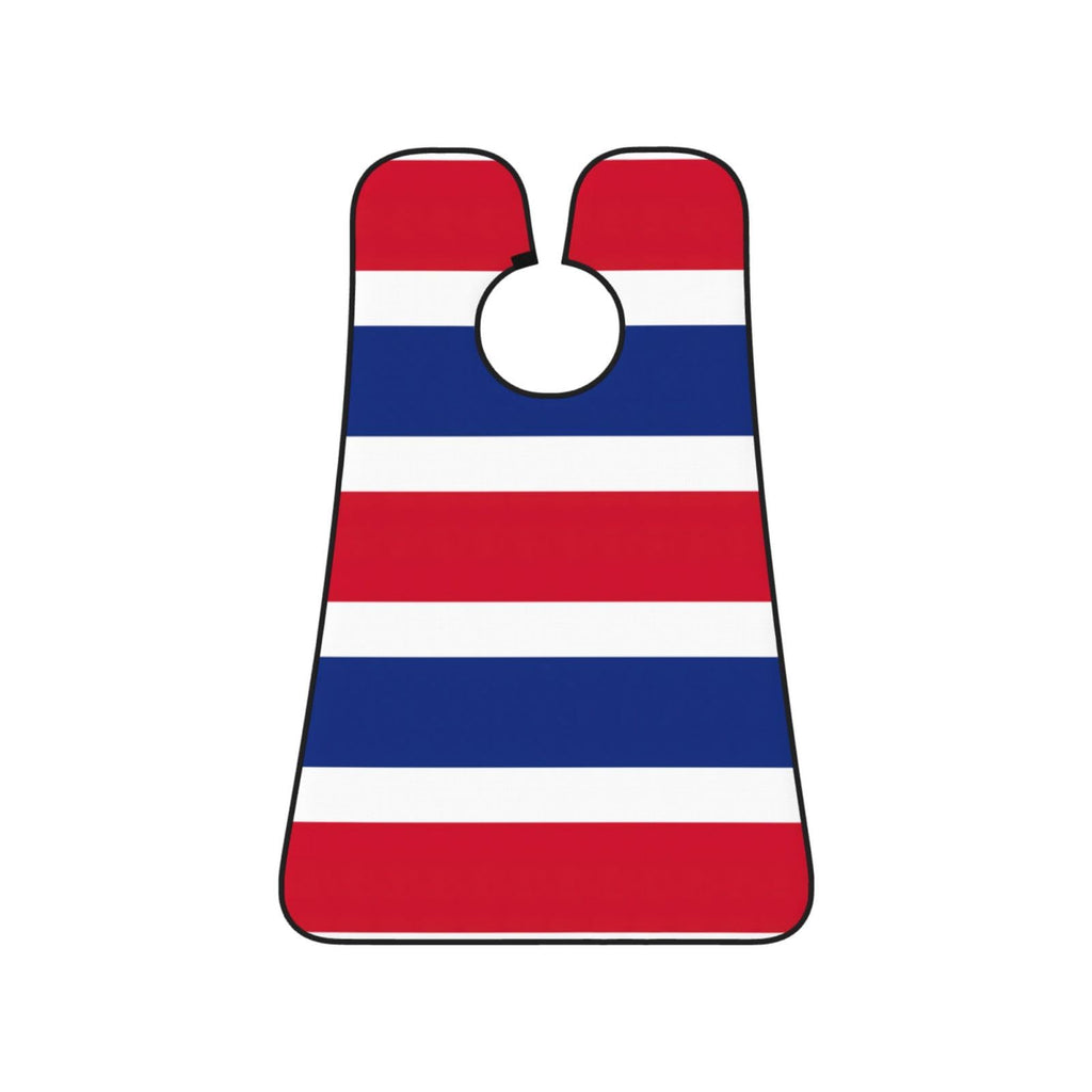 YQxwJL Flag Of Costa Rica Print Beard Bib Shaving Apron, Beard Hair Trimming Cape Gift For Dad