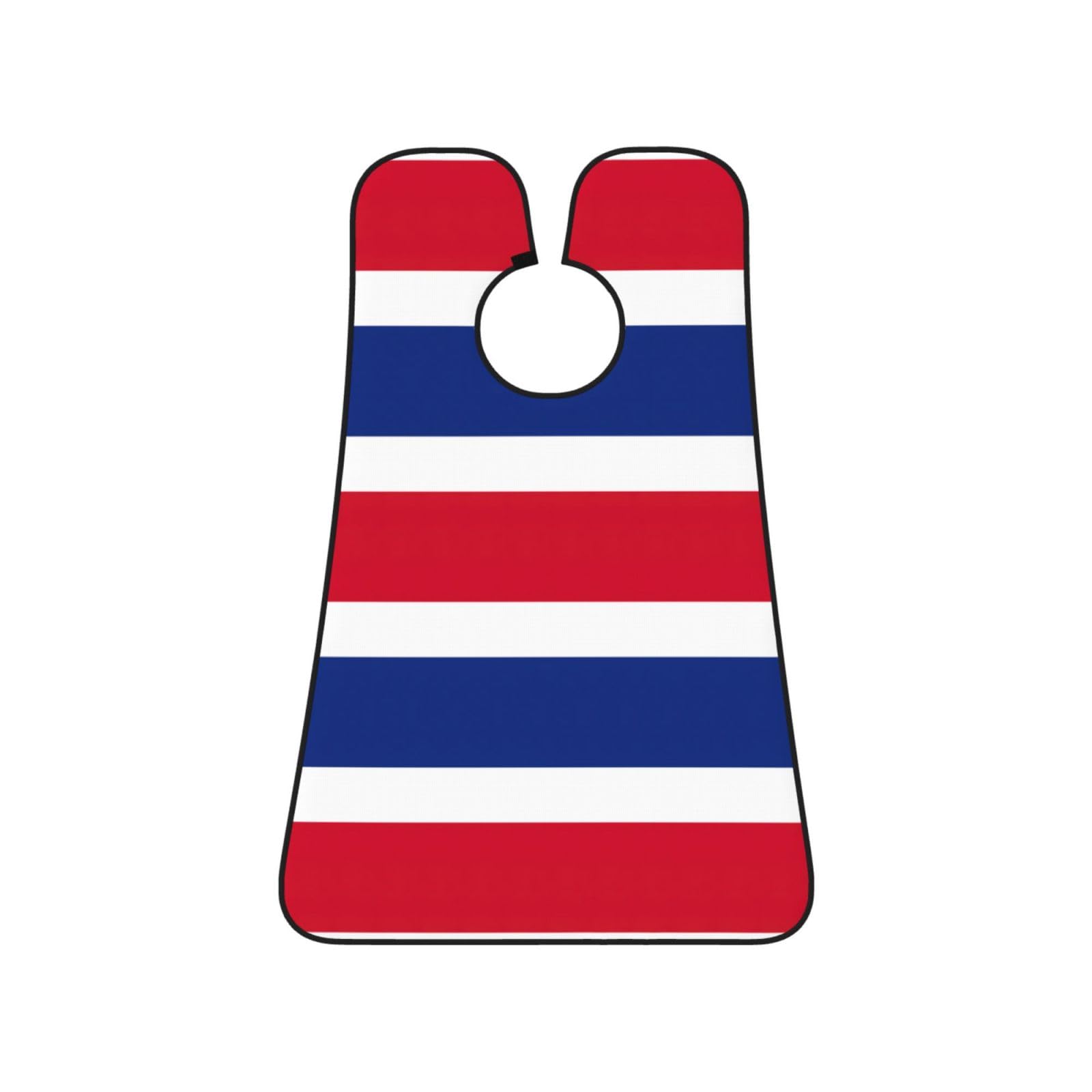 YQxwJL Flag Of Costa Rica Print Beard Bib Shaving Apron, Beard Hair Trimming Cape Gift For Dad
