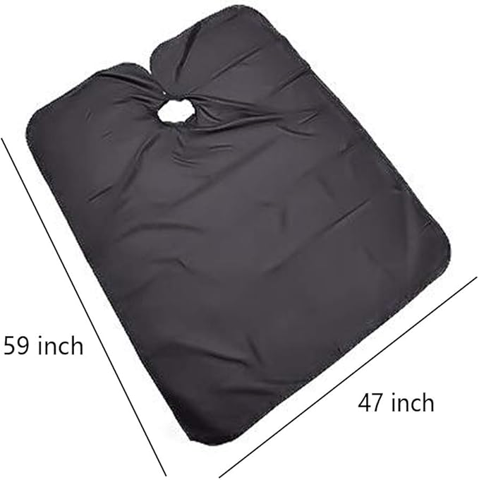 4 PACK Hair Salon Capes with Snap Closure Waterproof Hairdressing Styling Hair Cutting Coloring Nylon Cape for Barber Hairdressers