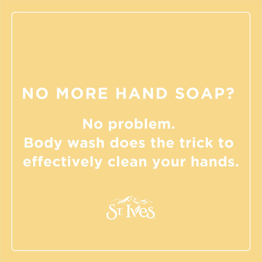 St. Ives Exfoliating Body Wash, Pink Lemon & Mandarin Orange 2-Pack – Made with 100% Natural Exfoliants for Glowing Skin, 16 Oz Ea