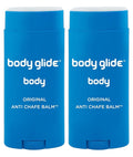 Body Glide Original Anti Chafe Balm | Anti Chafing Stick | Prevent Arm, Chest, Butt, Thigh, Ball Chafing & Irritation | Trusted Skin Protection Since 1996 |2.5oz-2pk