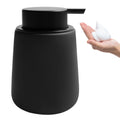 TOOZFO Soap Foaming Dispenser Ceramic with Easy-to-Press Pump Hand Foam Dispenser for Shampoo Bathroom Kitchen 12 oz