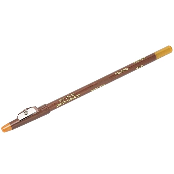 ZIZEV Beard Pencil Beard Shaping Tool Tracing Pen Tray Liner Beard Tracing Pen Barber Hairline Pencil Beard Mustache Combs (light brown)