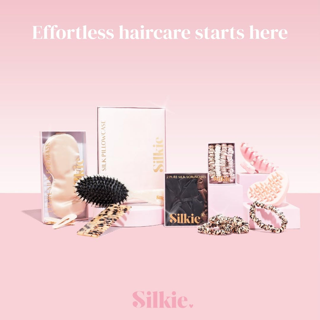 SILKIE x4 Set 100% Pure Mulberry Silk (Pink Sorbet)