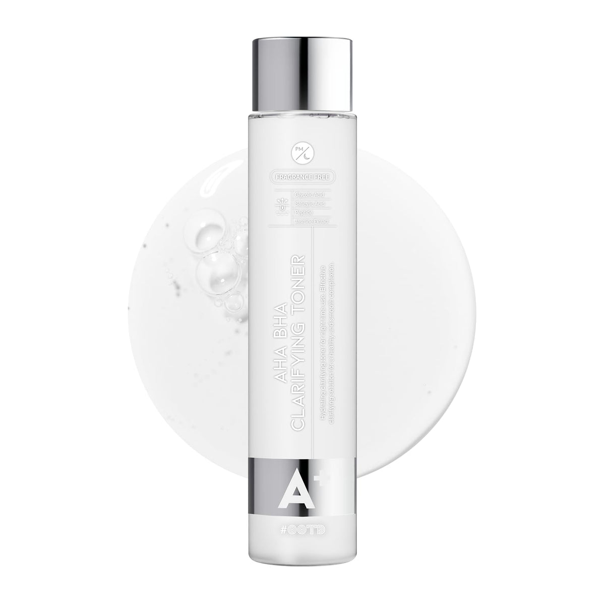 #OOTD Aha Bha Toner [8.45 Fl Oz] - Glycolic Acid Toner, Salicylic Acid Toner, Face Toner for Women Anti Aging, Hydrating Exfoliating Toner for Night time use, Made in S.Korea