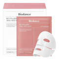 BIODANCE Bio-Collagen Real Deep Mask, Hydrating Overnight Hydrogel Face Mask, Pore Minimizing, Plumping, Elasticity Improvement, Korean Skin Care | 1.19oz(34g) x 16ea