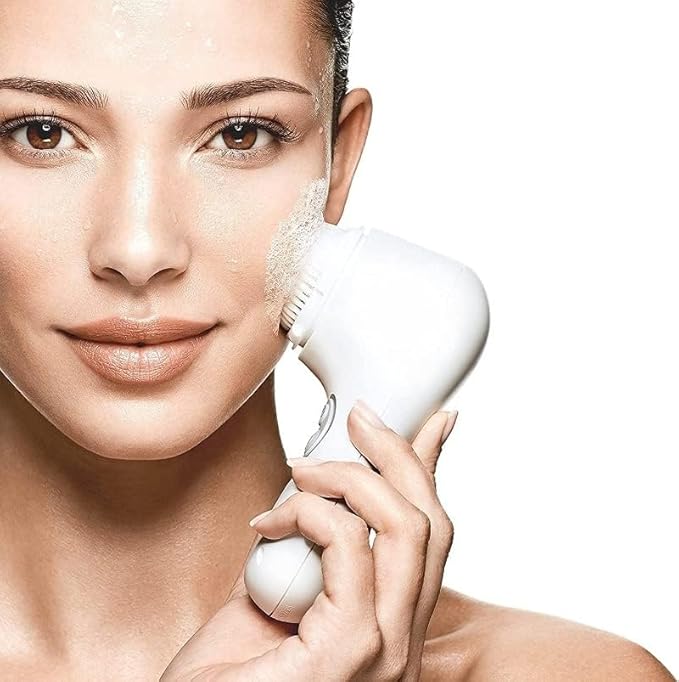 Brush Head Replacement Compatible with Clarisonic Mia 1, Mia 2, Mia Fit, 2 Pack, Radiance Facial Cleansing Brush