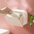 Poeland Wall Mounted Storage Box Small Item Organizer Sanitary Napkins Holder