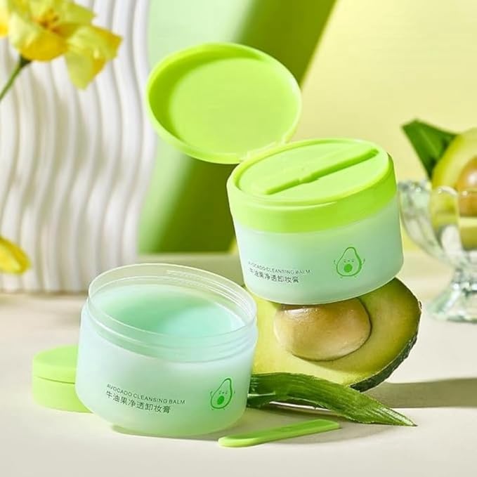 GANBADEI Makeup Cleaning Balm, Cleansing Balm Makeup Remover, Deep Cleaning, Makeup Cleansing Balm for Waterproof Eye Face Lip Makeup, Makeup Melting Cleansing Balm 100g