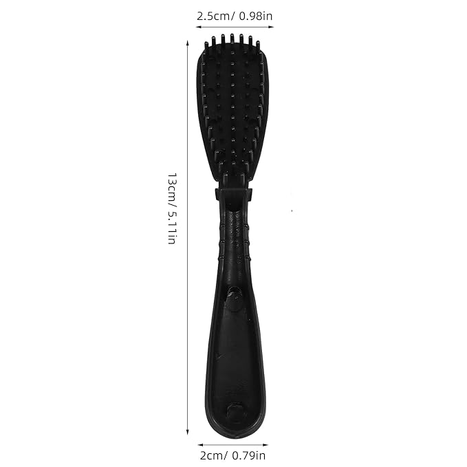 LALAFINA 12pcs Hair Dying Brushes Hair Coloring Comb Color Tint Applicator Highlight Balayage Brush for Home Solon Diy Hairdressing