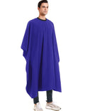 izzycka Barber Cape Salon Large Hair Cutting Capes Haircut for Men Blue