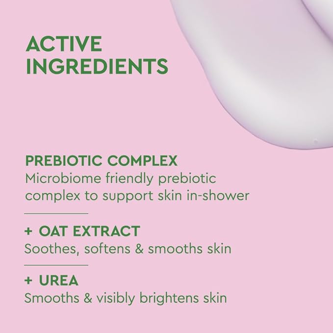 BYOMA Sensitive Body Wash - For Delicate, Irritated Skin - Creamy, Fragrance-Free Cleanser with Colloidal Oat & Urea - Soothes & Relieves Itching - Skin Barrier Support - 16.9 fl oz