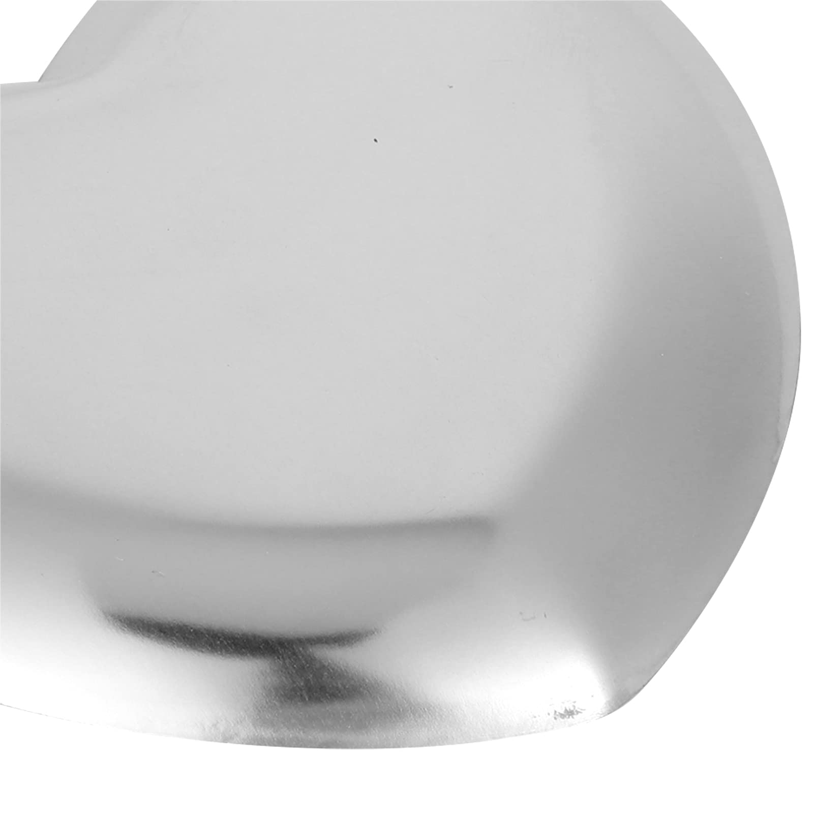 Heart Shaped Art Palette - Stainless Steel Nail Art Palette for DIY Paint Mixing - Silver