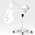 Professional Facial Steamer, Face Steamer on Wheels, SPA Ozone Steamer, Standing Face Steamer for Spa, Salon and at Home Use