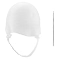 Silicone Highlight Hair Cap with Needle, Reusable Hair Highlighting Cap for DIY Hair Dyeing - Professional Styling Tools Adjustable Hair Dye Hatfor Salon-Quality Highlights