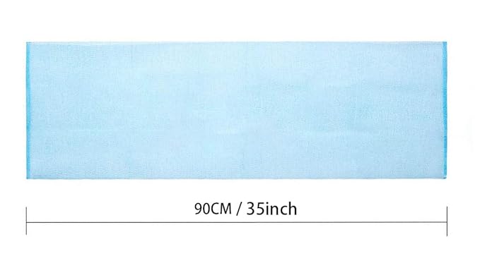 ARCH&M Exfoliating Washcloth for Shower, 35-Inch, 3 Pack