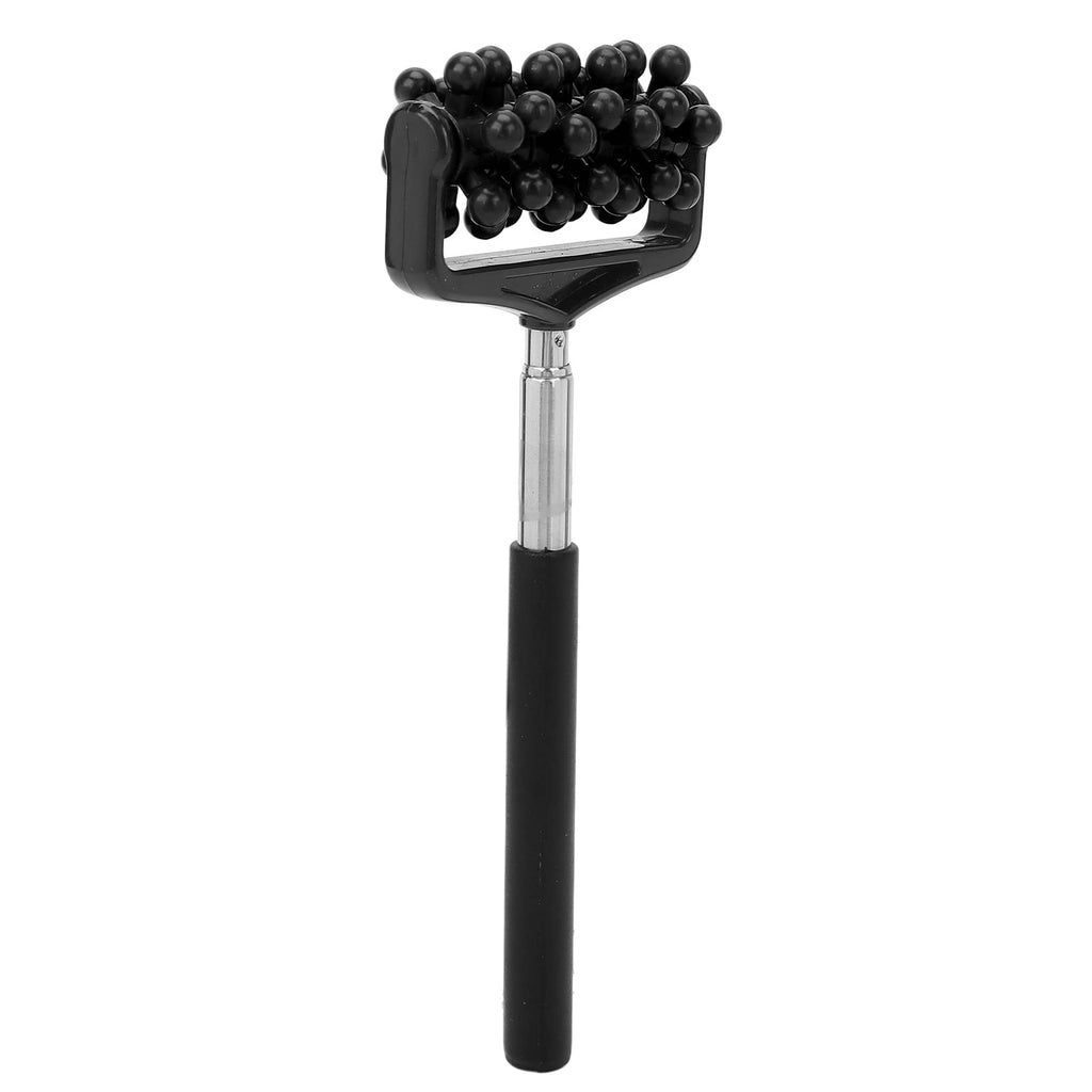 Ymiko Massage Stick for Men and Women – Telescopic Granular Body Roller for Neck, Back, Legs – Black