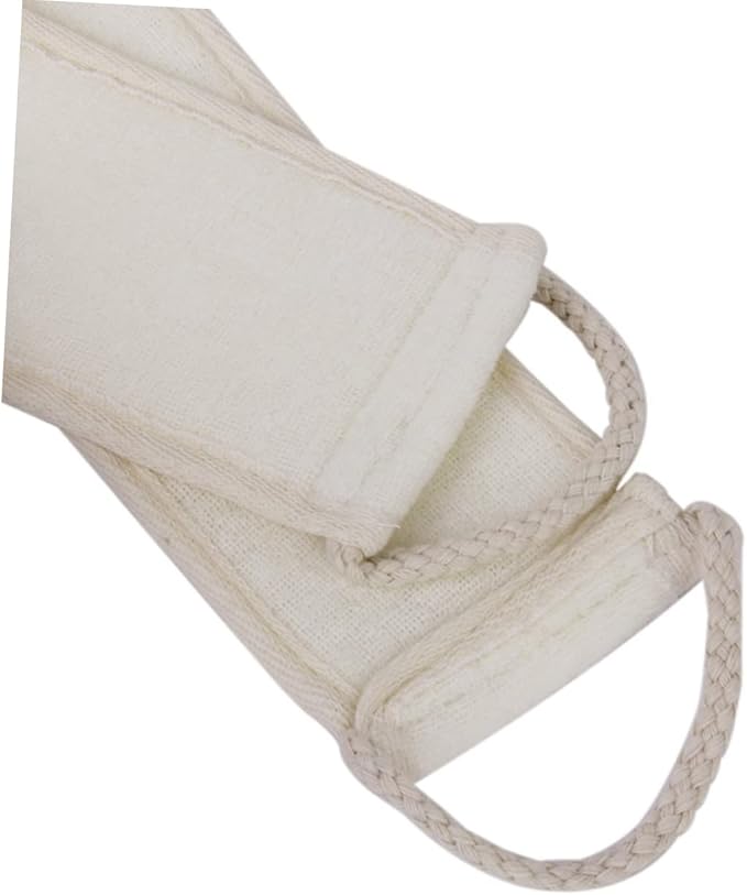 Loofah Back Scrubber Strap Exfoliating Shower Scrubber Soft Mesh for Skin Types for Bathing