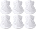 6 Pieces Summer Face Cover Scarf Mens Neck Gaiter For Men Women UV Protection Face Breathable Sun Protection Cycling Running