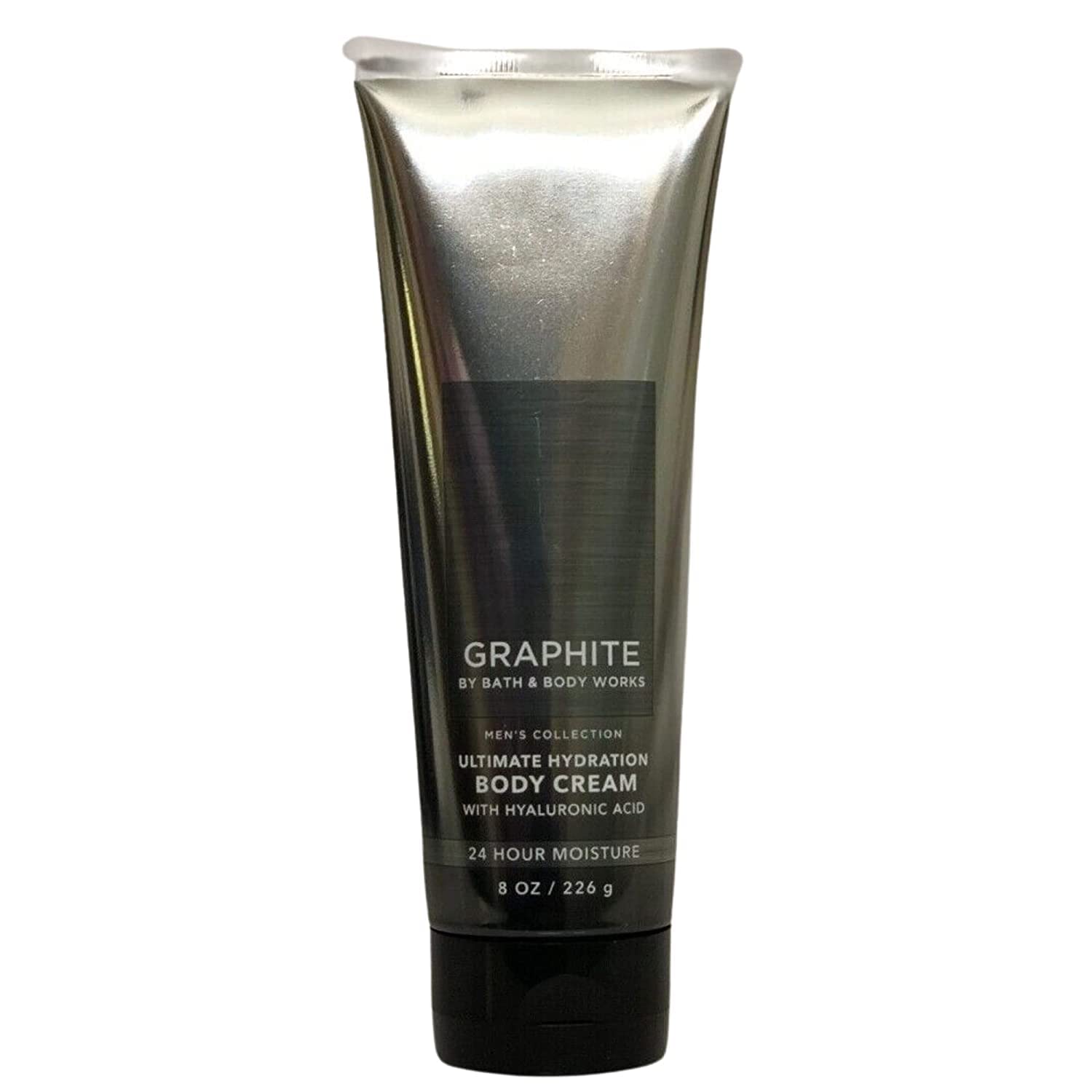 Bath and Body Works Men's Collection Ultimate Hydration Ultra Shea Body Cream 8 Oz 2 Pack (Graphite)
